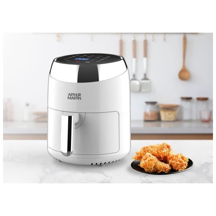 ARTHUR MARTIN AMPAF51 - Fiteuse Air Fry - 1200W - 3,5L - Ecran tactile