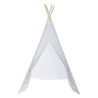 Tipi déco H.160 cm - Gris - Style enfant