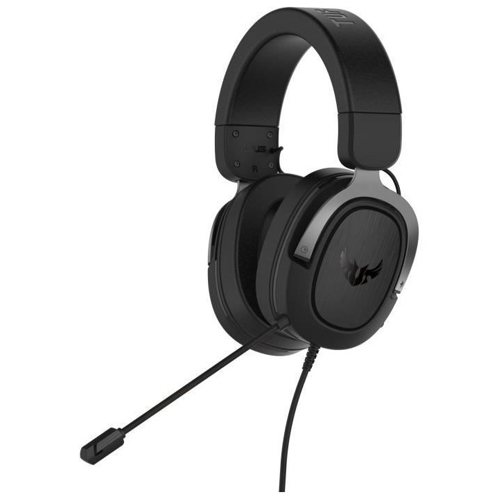 Casque-micro ASUS TUF Gaming H3 | Gun Métal - Son Surround Virtuel 7.