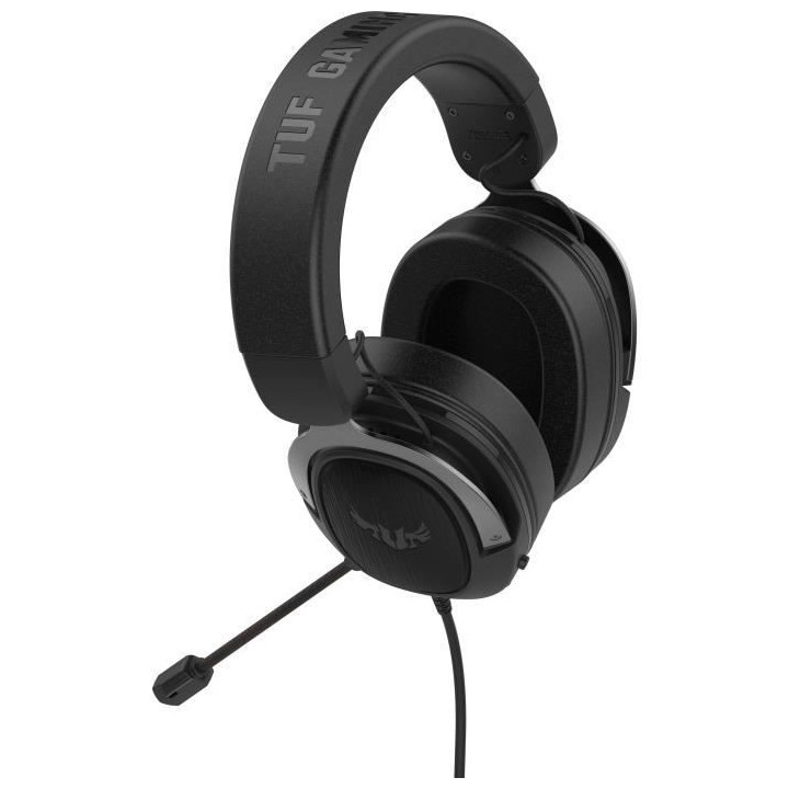 Casque-micro ASUS TUF Gaming H3 | Gun Métal - Son Surround Virtuel 7.
