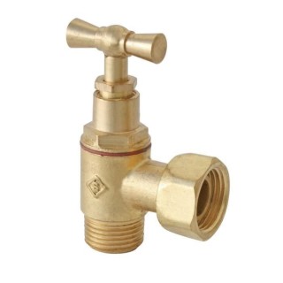 SOMATHERM Robinet WC - Équerre a presse-étoupe - En laiton - Type br