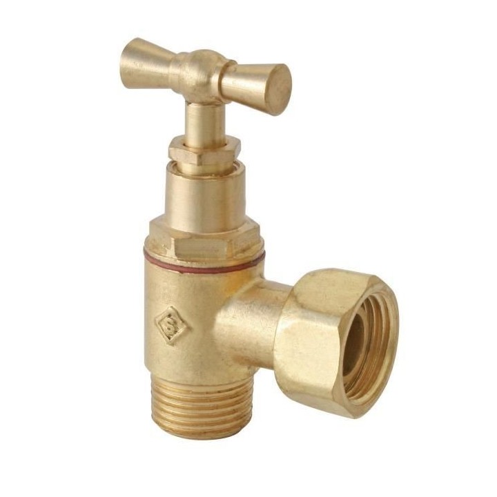 SOMATHERM Robinet WC - Équerre a presse-étoupe - En laiton - Type br