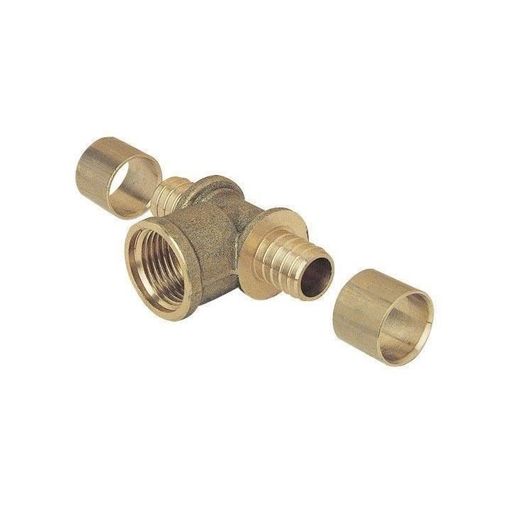 Té P.E.R femelle fixe D12-1/2 - SOMATHERM - 2308-12-15