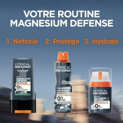 Déodorant Spray 48h Magnesium L'OREAL PARIS - Defense hypoallergénique 0% - 150 ml