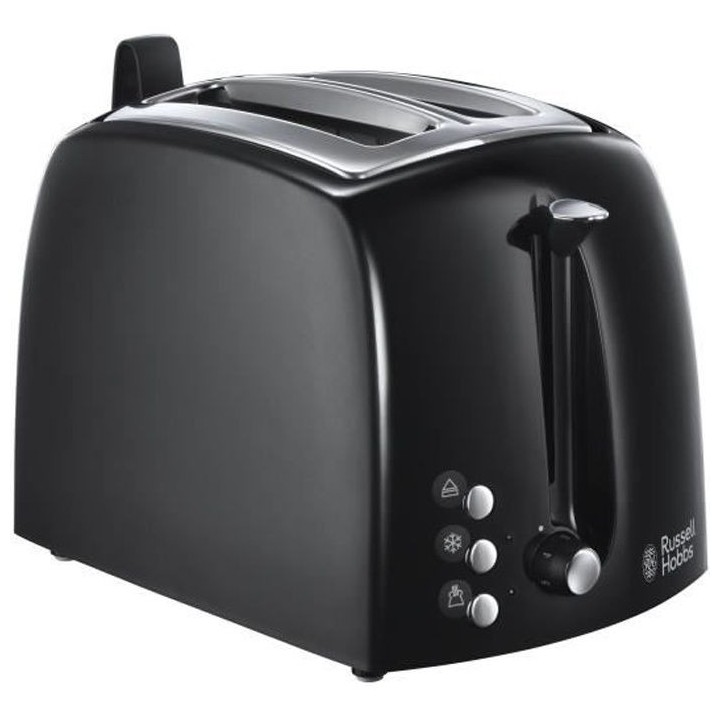 RUSSELL HOBBS 22601-56 Toaster Grille-Pain Texture Fentes Larges - Noi