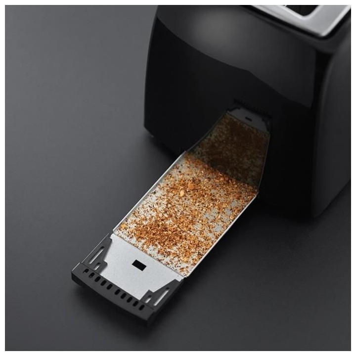 RUSSELL HOBBS 22601-56 Toaster Grille-Pain Texture Fentes Larges - Noi