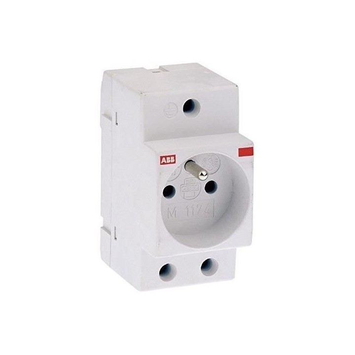 ABB Prise modulaire M 1174 2 pôles avec terre