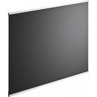 Crédence en verre de 5mm d'épaisseur - Noir - 60x45cm