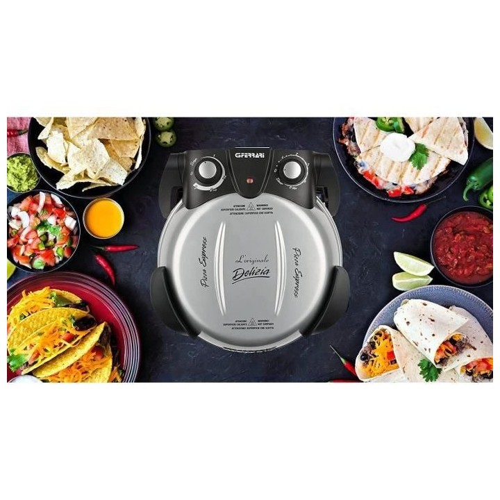 Four a pizza G3 FERRARI - Limited Edition - 31cm - 1200 Watt - Plaque