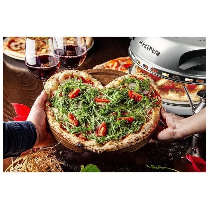 Four a pizza G3 FERRARI - Limited Edition - 31cm - 1200 Watt - Plaque