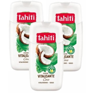 Lot de 3 gels douche Tahiti Monoî Coco - 250ml