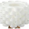 Lampadaire en bambou - E27 - 60 W - H. 150 cm - Blanc