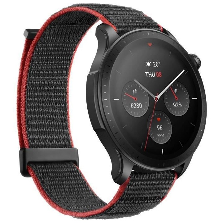 Montre - AMAZFIT - GTR 4 - RaceTrack Grey - 1,43 pouce - Nylon Versio