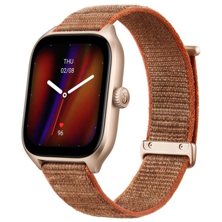 Montre - AMAZFIT - GTS 4 - Autumn Brown - 1,75 pouce - Nylon Version