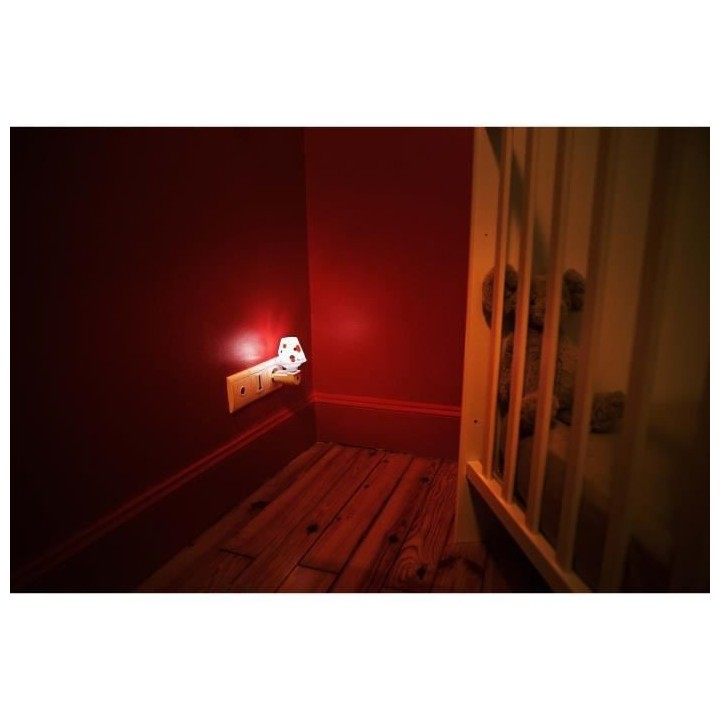 BADABULLE Veilleuse Abat Jour Prune