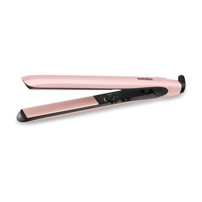 BaByliss Lisseur Rose Blush 235 avec plaques extra-longues en titane-céramique 2498PRE