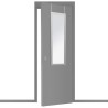 Miroir de porte class - 36 x 110 cm - Argent