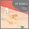 Babymoov ISY BOWLS 9 Pots de conservation en Verre Borosilicate Gradués - 6x250ml + 3x120ml