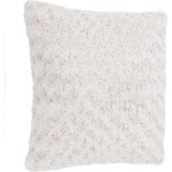 Coussin fourrure bouclé -...