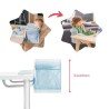 Badabulle Siege de table pour bébé avec Systeme d'attache 4 bras, Pliage Ultra Compact, De 6 a 36 mois