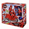 Scooter Miraculous Switch'n go + poupée articulée Ladybug Lucky Charm BANDAI 26 cm - P50668