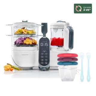 Babymoov Pack Nutribaby(+) Blanc & 3 Babybols 180mL + 2 cuilleres - Id