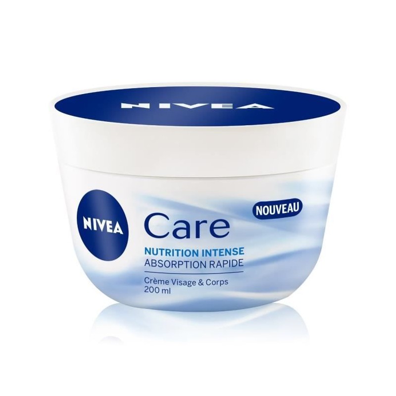 NIVEA Creme corps et visage nourrissante Care 200 ml