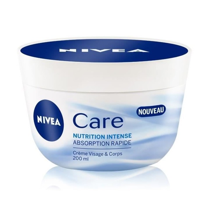 NIVEA Creme corps et visage nourrissante Care 200 ml