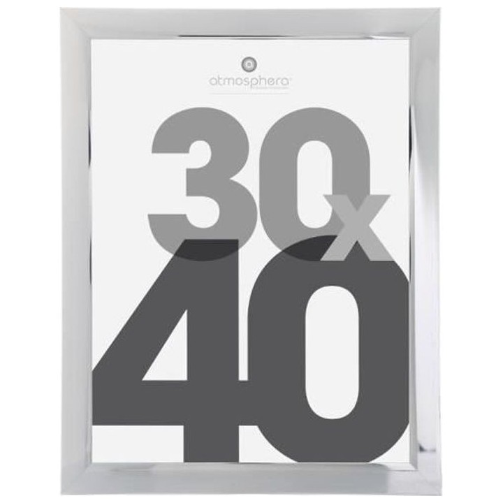 Cadre photo Lise - 30 x 40 cm - Argent