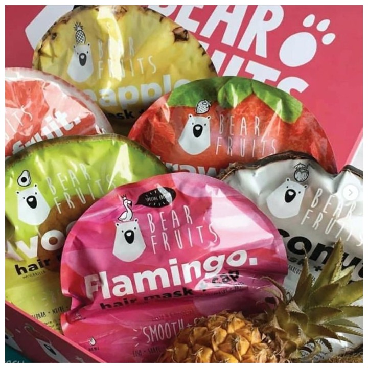 BEAR FRUITS Masque capillaire Nutrition + Charlotte Avocat