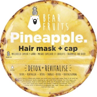 BEAR FRUITS Masque capillaire Détox + Charlotte Ananas