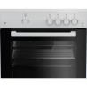 Cuisiniere BEKO FSG62010FW - 60 cm - 4 Gaz - 73L - Sécurité thermocouple - Blanc