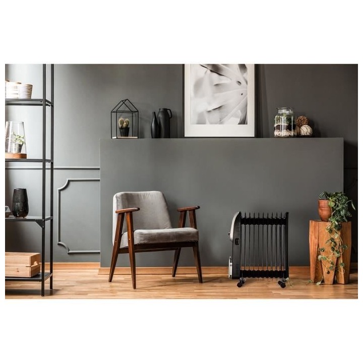 BEKO - RHO8123T - Radiateur bain d'huile - 2 300 W - 11 éléments cha