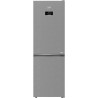 Réfrigérateur Combiné BEKO - B3RCNE364HXB - 316 litres - L66 cm - Métal Brossé- 37 dB