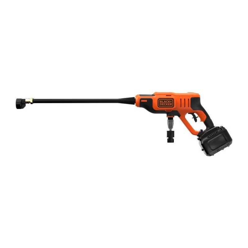 BLACK+DECKER BCPC18B-XJ Nettoyeur a pression 24 bars sans fil LITHIUM 18 V - sans batteire