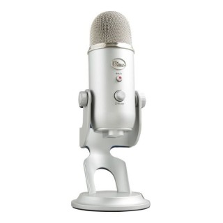 Microphone USB - Blue Yeti - Pour Enregistrement, Streaming, Gaming, P