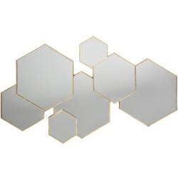 Miroir multi Hexago Lila -...