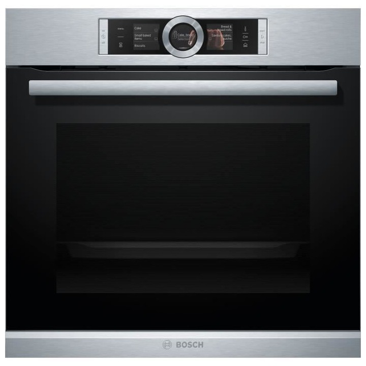 Four a vapeur intégrable - Auto nettoyant - BOSCH - HSG656XS1 - Inox