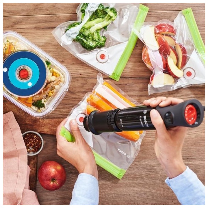 BOSCH Mixeur plongeant ErgoMixx -1000 W - Pied inox avec 4 lames aigui