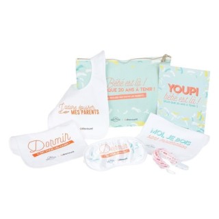 Parent épuisé & Cdiscount - Coffret cadeau : La trousse de survie