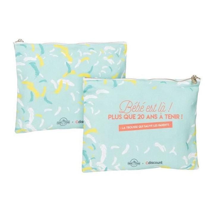 Parent épuisé & Cdiscount - Coffret cadeau : La trousse de survie