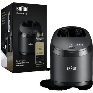 Braun Centre SmartCare 5-en-1, Noir, Recharge, Nettoyage, Compatible A