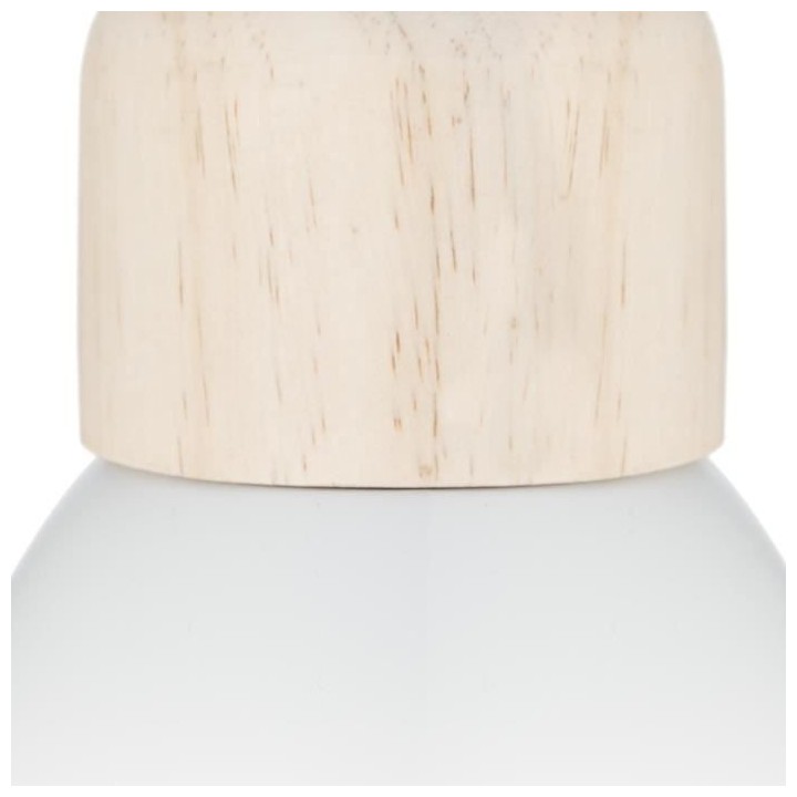 Suspension en métal - Ø 15 x H 19 cm - Blanc