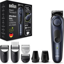 Braun 7 BT7330 Tondeuse a Barbe Pour Homme, Tondeuse Pour Visage, Cheveux