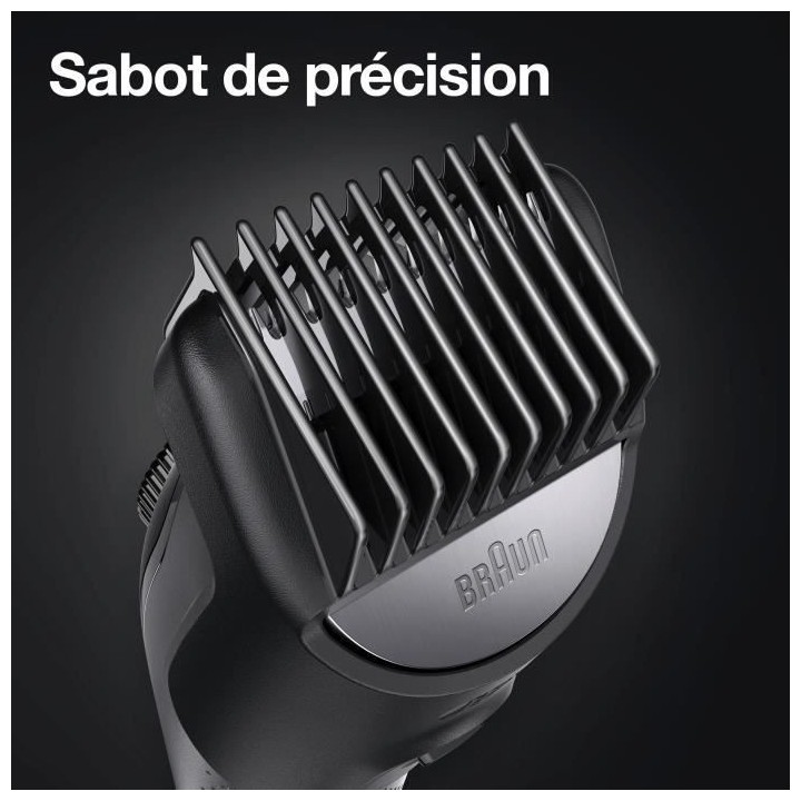 Braun 7 BT7330 Tondeuse a Barbe Pour Homme, Tondeuse Pour Visage, Chev