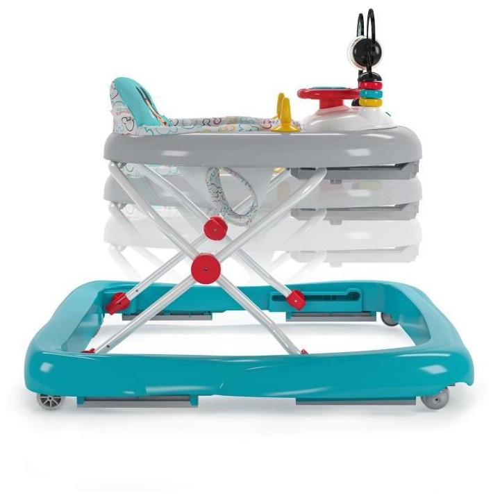 Trotteur bébé BRIGHT STARS Disney baby Mickey - Pliable - 61 x 69 x