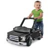 Trotteur bébé BRIGHT STARS Voiture Ford - 4 en 1 - 72 x 65 x 22 cm - Noir - Des 6 mois