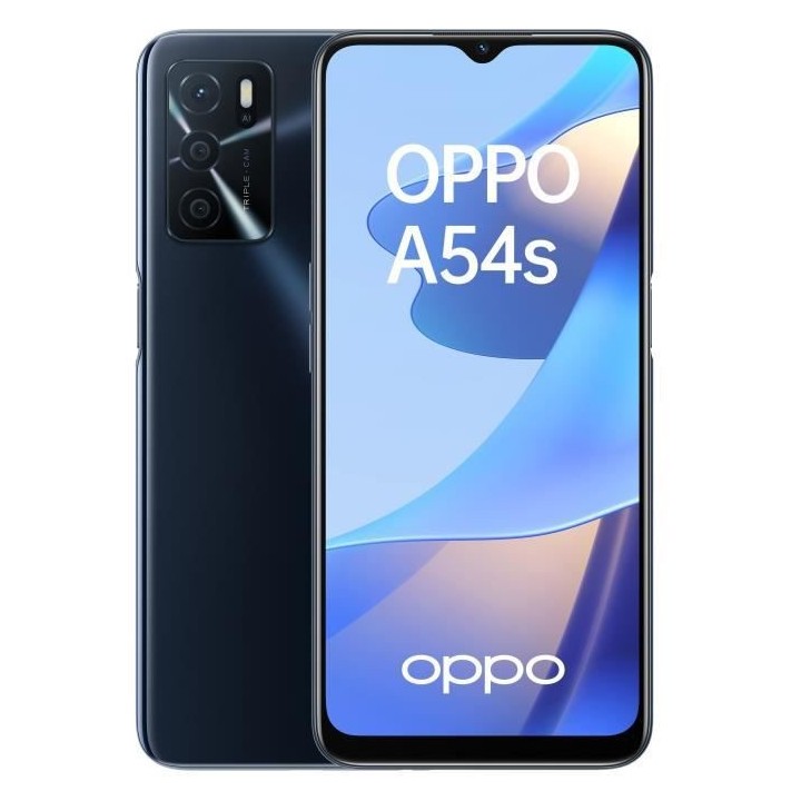OPPO A54S 128Go 4G Noir + Coque