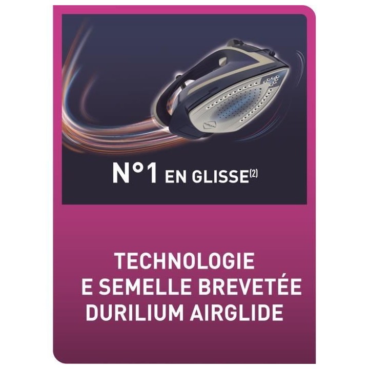 CALOR FV6830C0 Ultragliss Anti-Calc Plus Fer a repasser, Vapeur 50g/mi