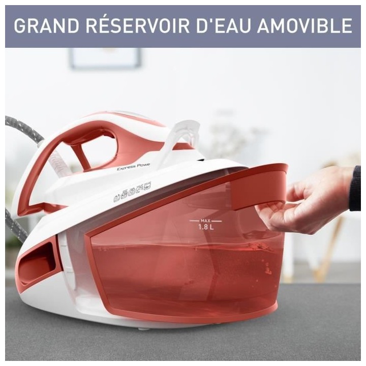 CALOR SV8110C0 Centrale vapeur, Pression 6,3 bars, Débit vapeur 120 g